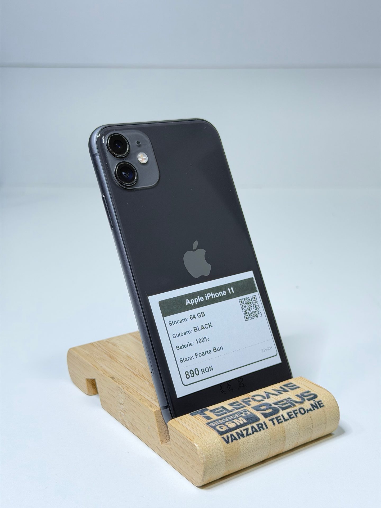 Apple iPhone 11 - Black, 64 GB, Foarte Bun - 2