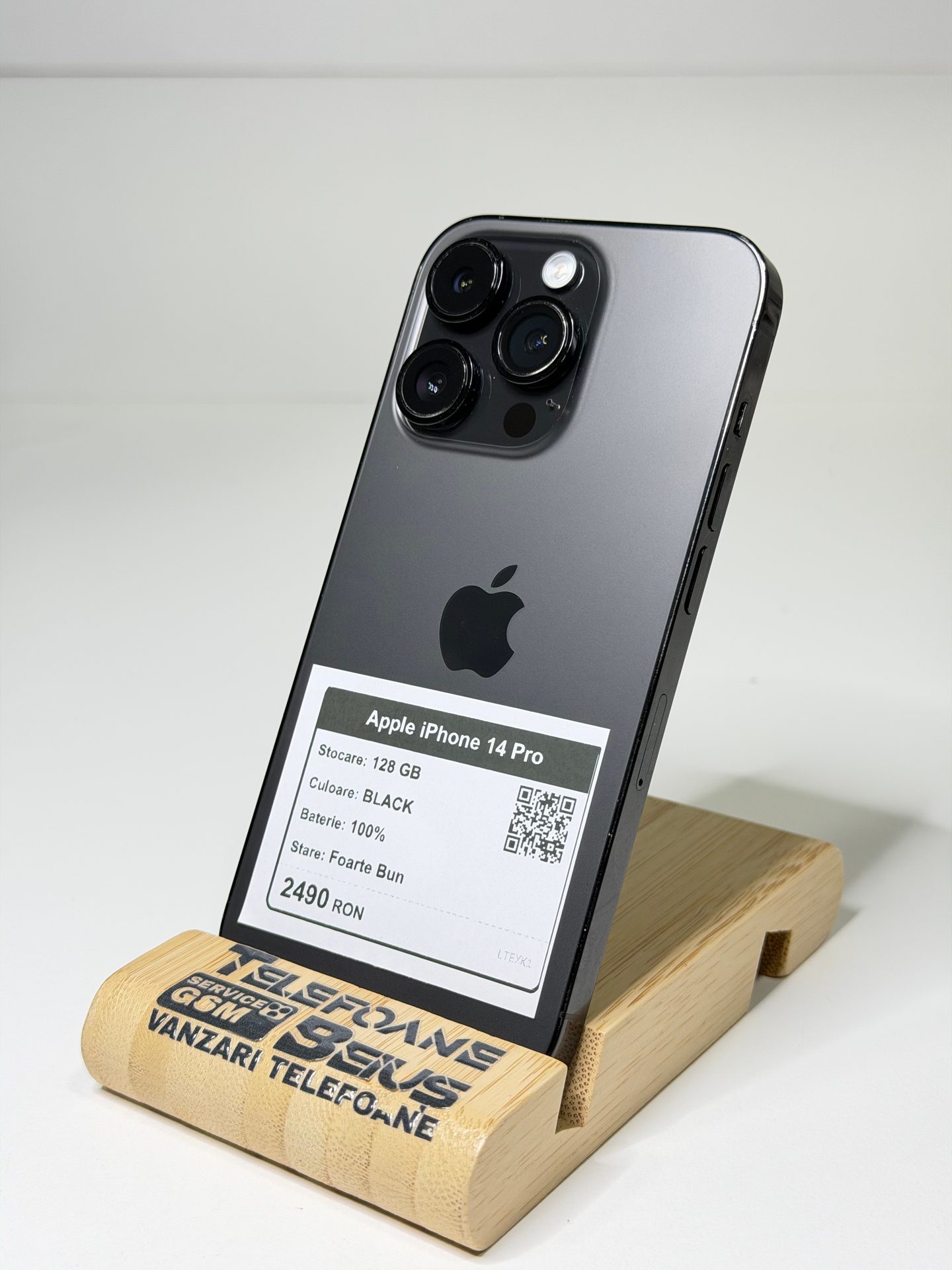 Apple iPhone 14 Pro - Black, 128 GB, Foarte Bun - 2
