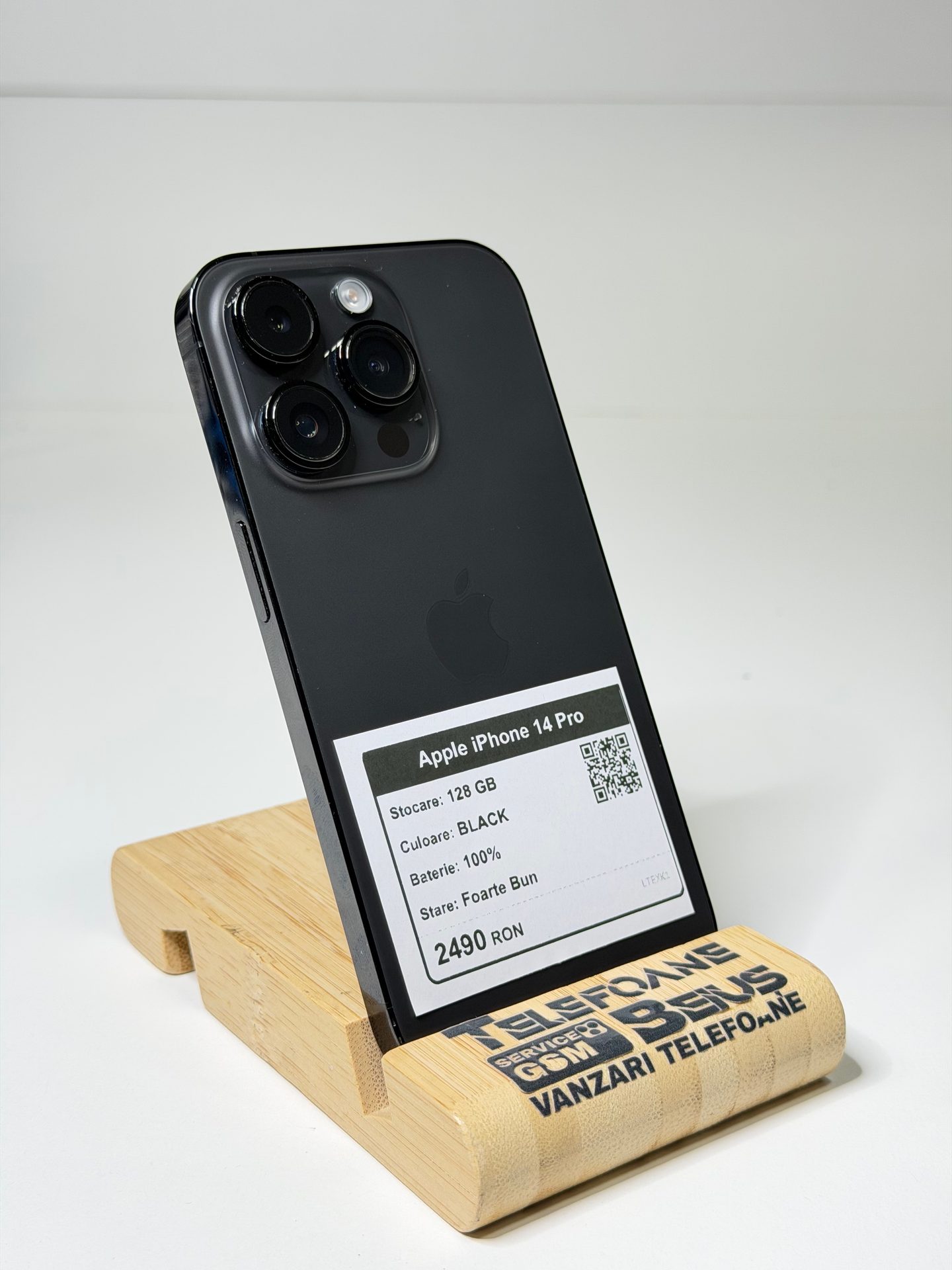 Apple iPhone 14 Pro - Black, 128 GB, Foarte Bun - 3