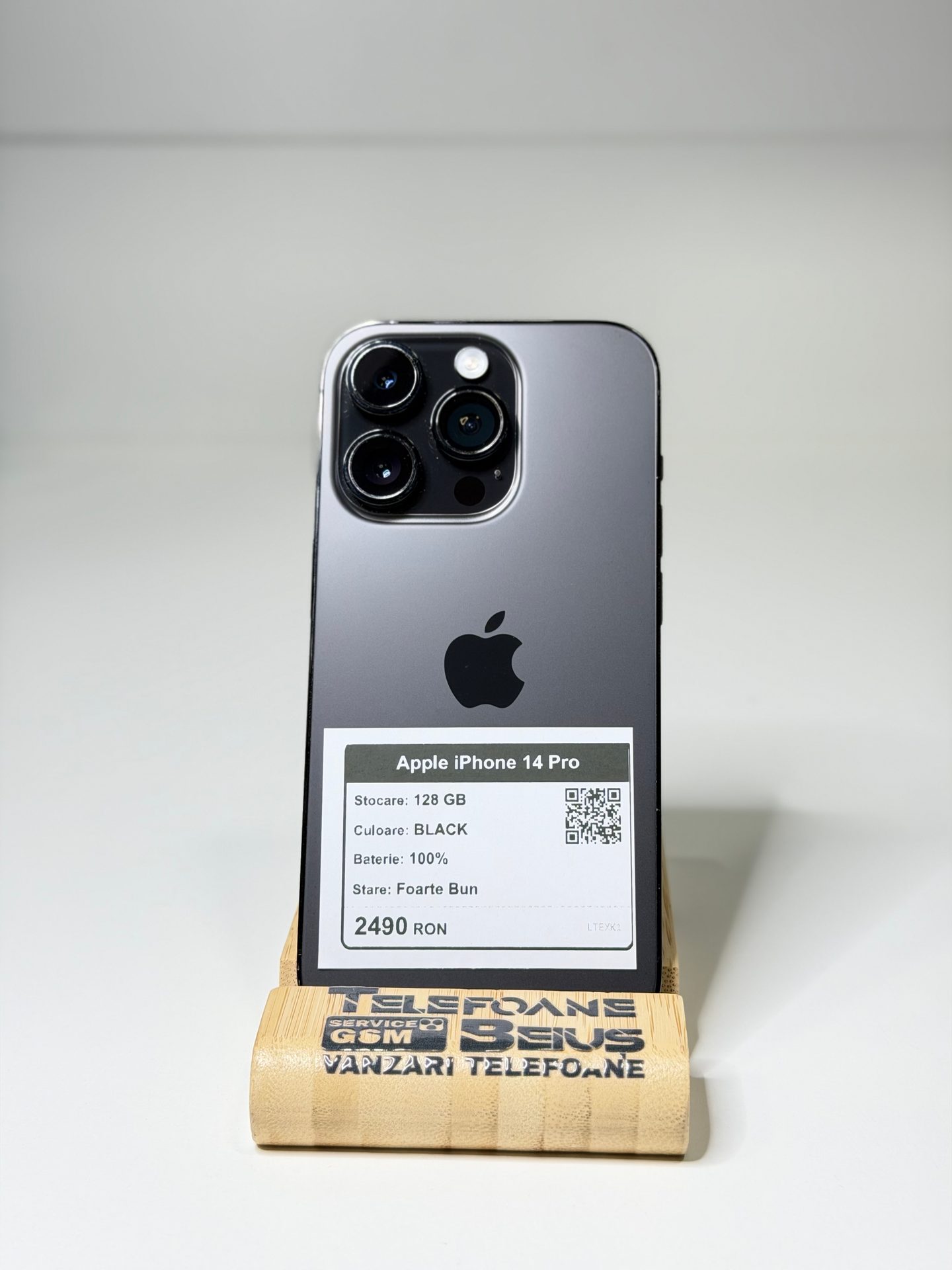 Apple iPhone 14 Pro - Black, 128 GB, Foarte Bun - 4