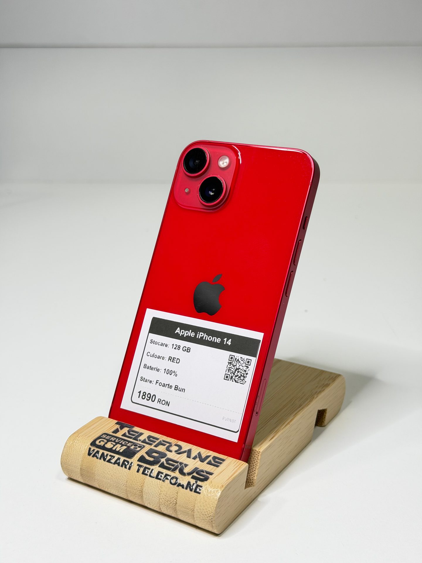 Apple iPhone 14 - Red, 128 GB, Foarte Bun - 2