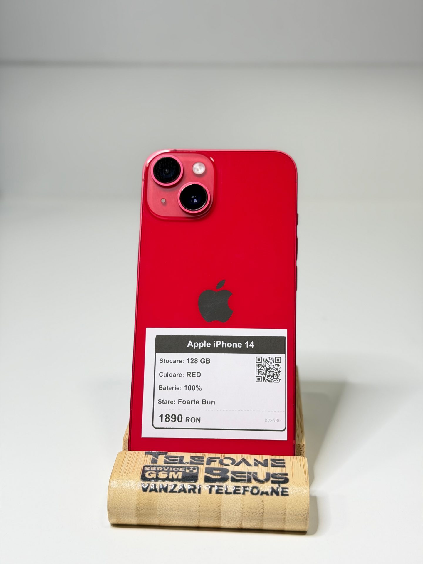 Apple iPhone 14 - Red, 128 GB, Foarte Bun - 4