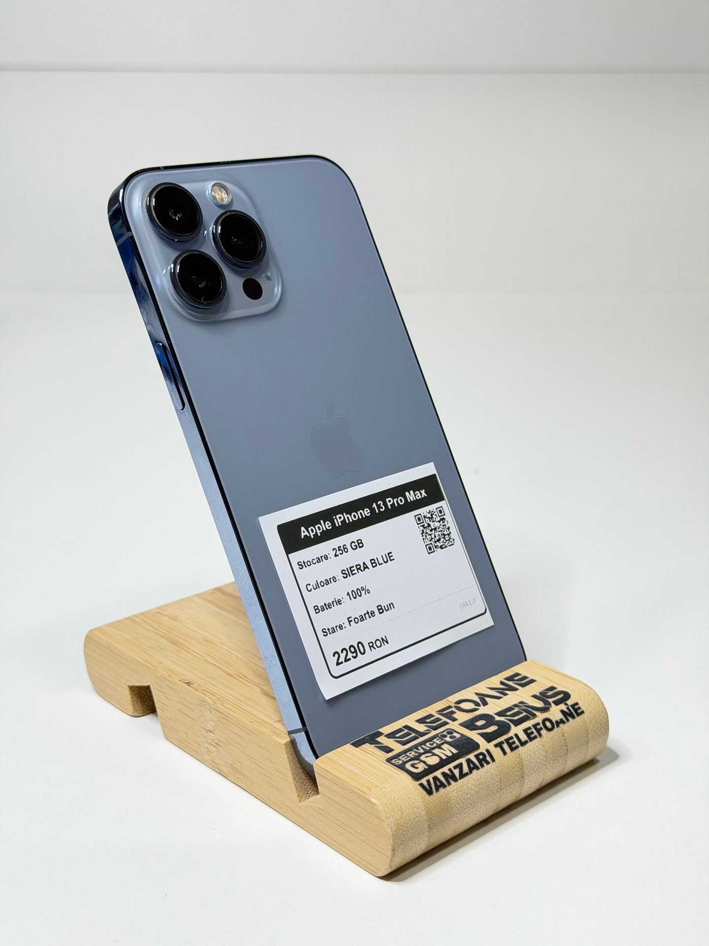 Apple iPhone 13 Pro Max - Siera Blue, 256 GB, Foarte Bun - 2