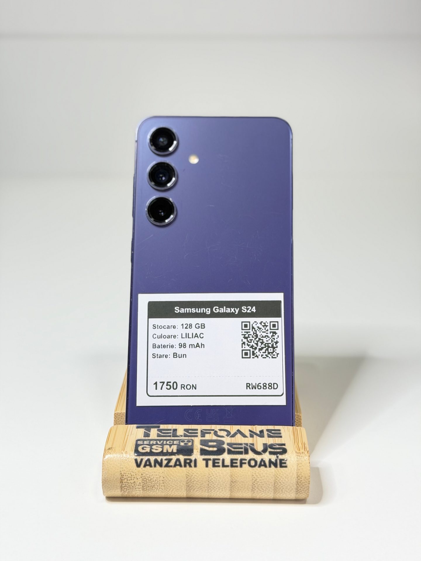 Samsung Galaxy S24 - Liliac, 128 GB, Bun - 3