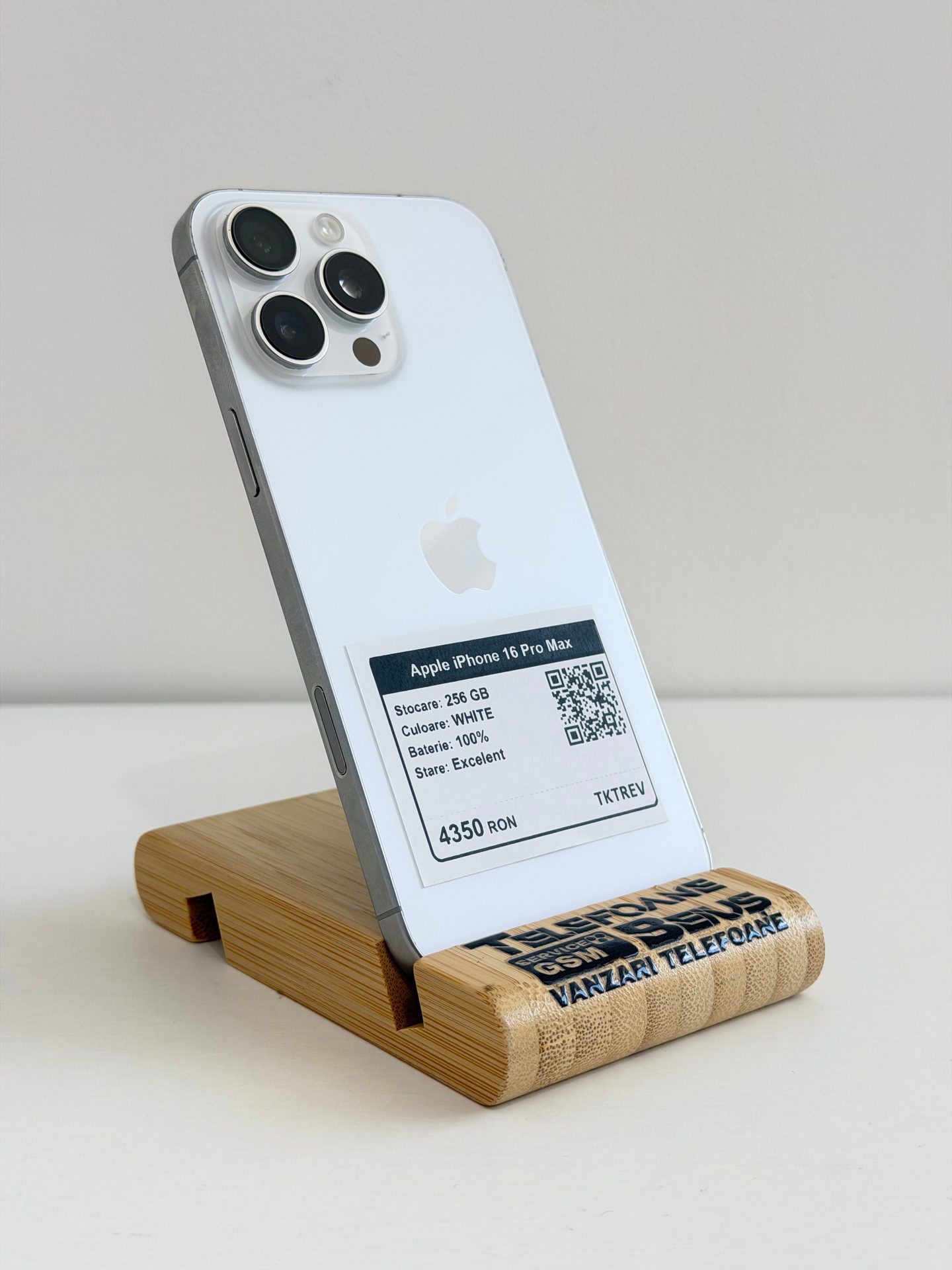 Apple iPhone 16 Pro Max - White, 256 GB, Excelent - 3