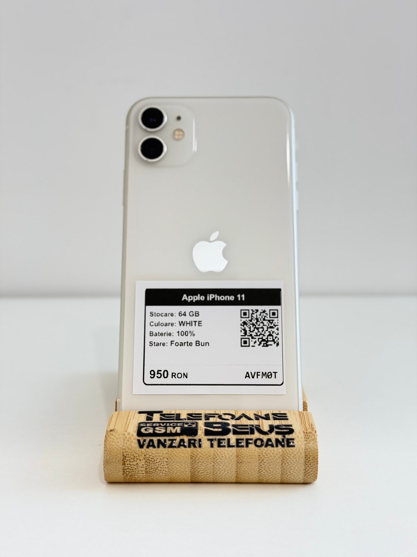 Apple iPhone 11 - White, 64 GB, Foarte Bun - 3
