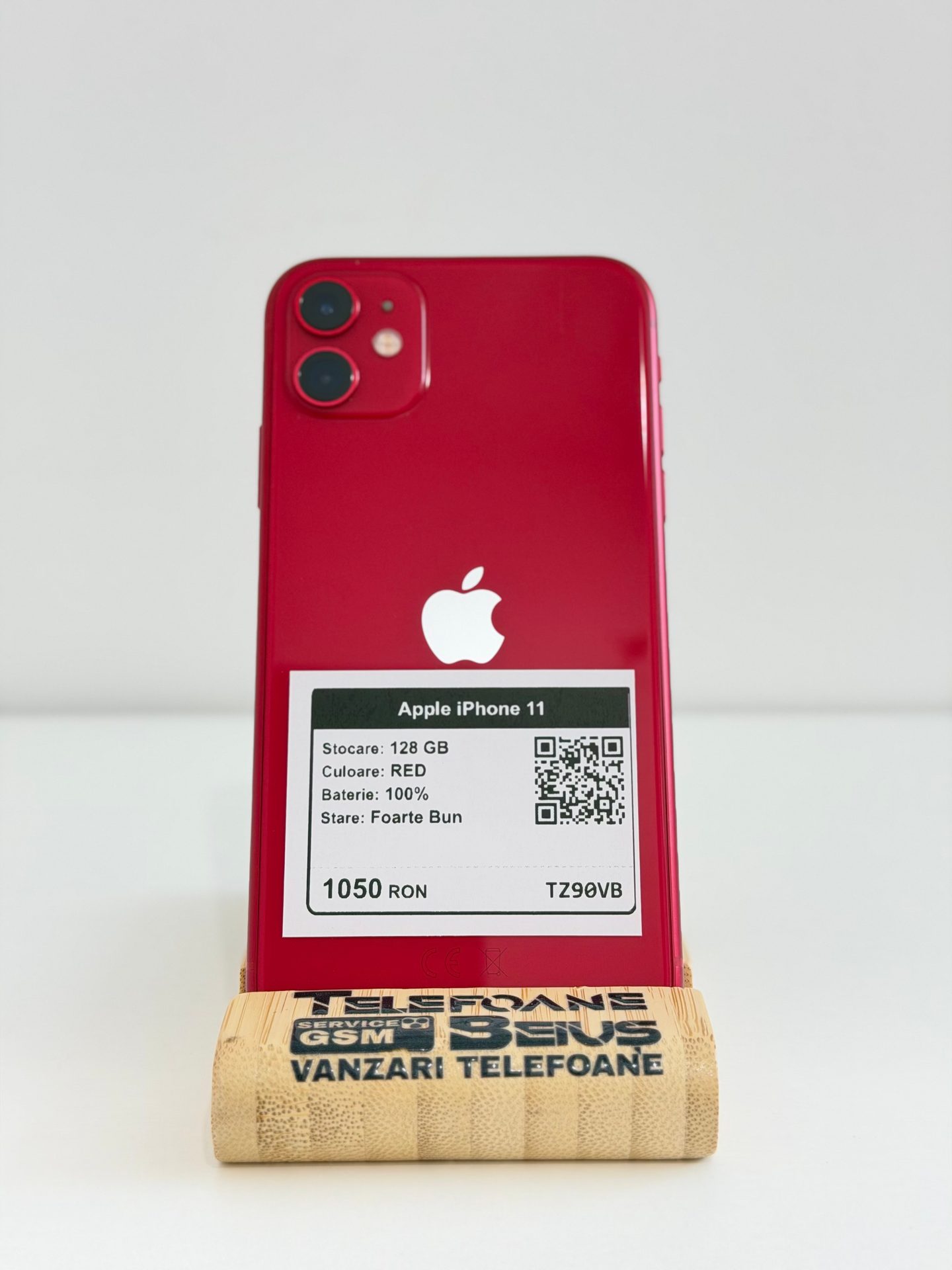 Apple iPhone 11 - Red, 128 GB, Foarte Bun - 3