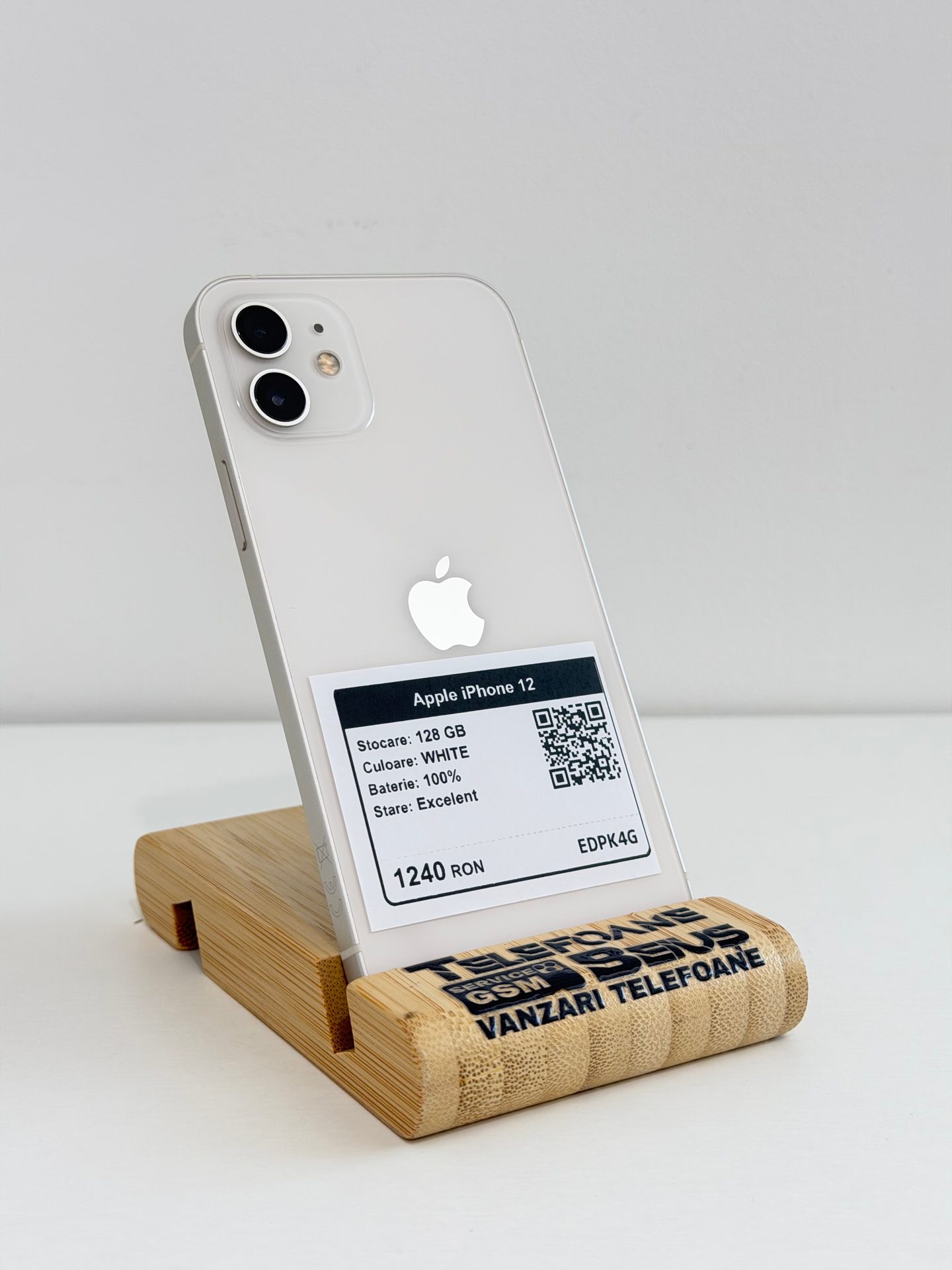 Apple iPhone 12 - White, 128 GB, Excelent - 3