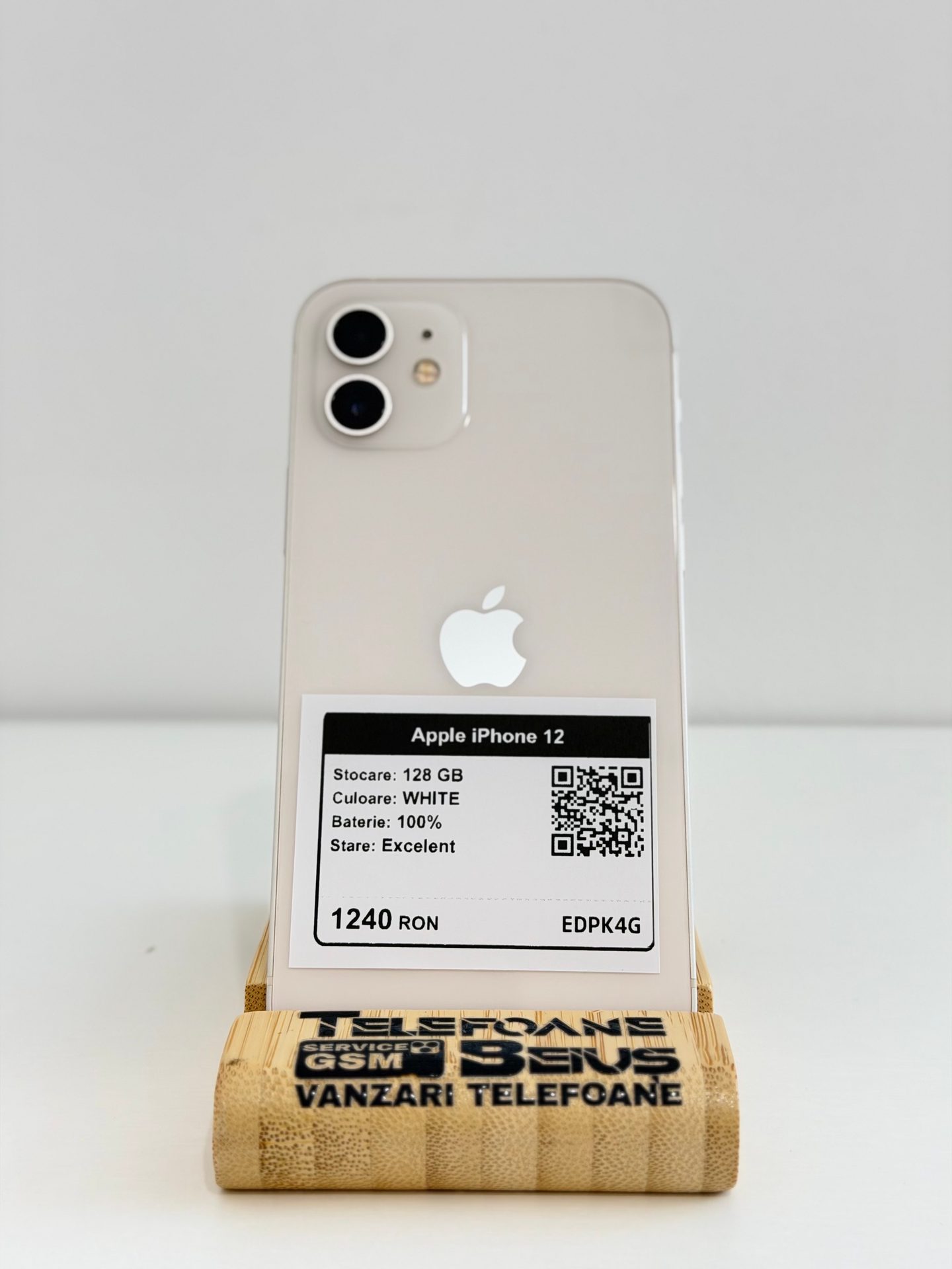 Apple iPhone 12 - White, 128 GB, Excelent - 4