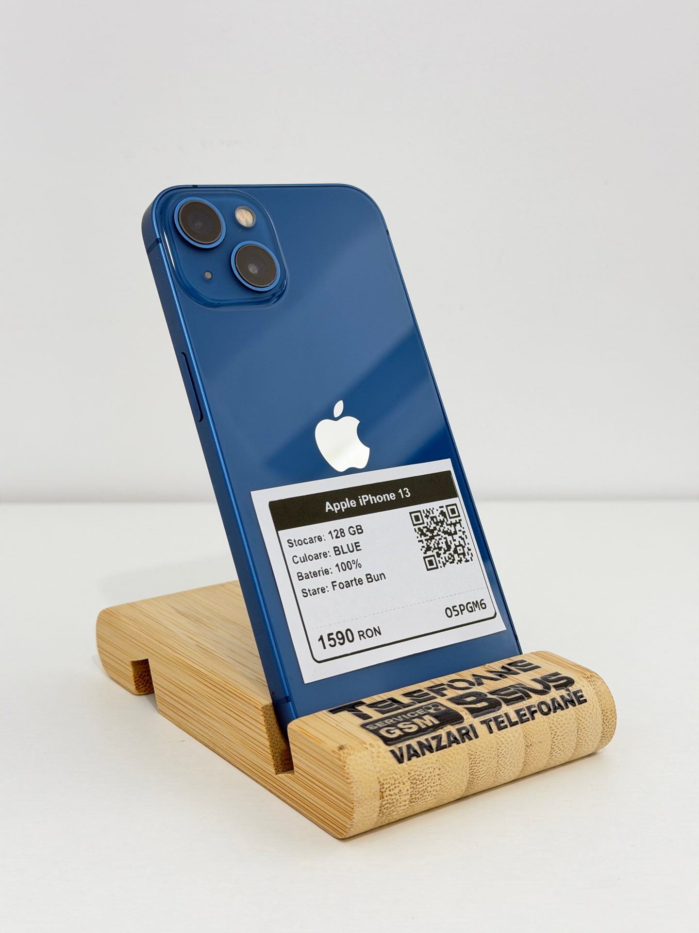 Apple iPhone 13 - Blue, 128 GB, Foarte Bun - 2