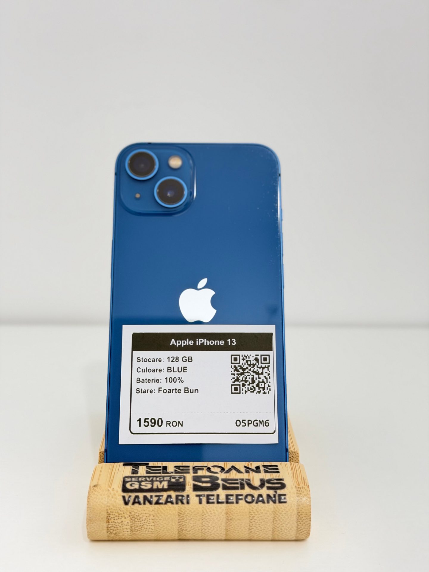 Apple iPhone 13 - Blue, 128 GB, Foarte Bun - 3