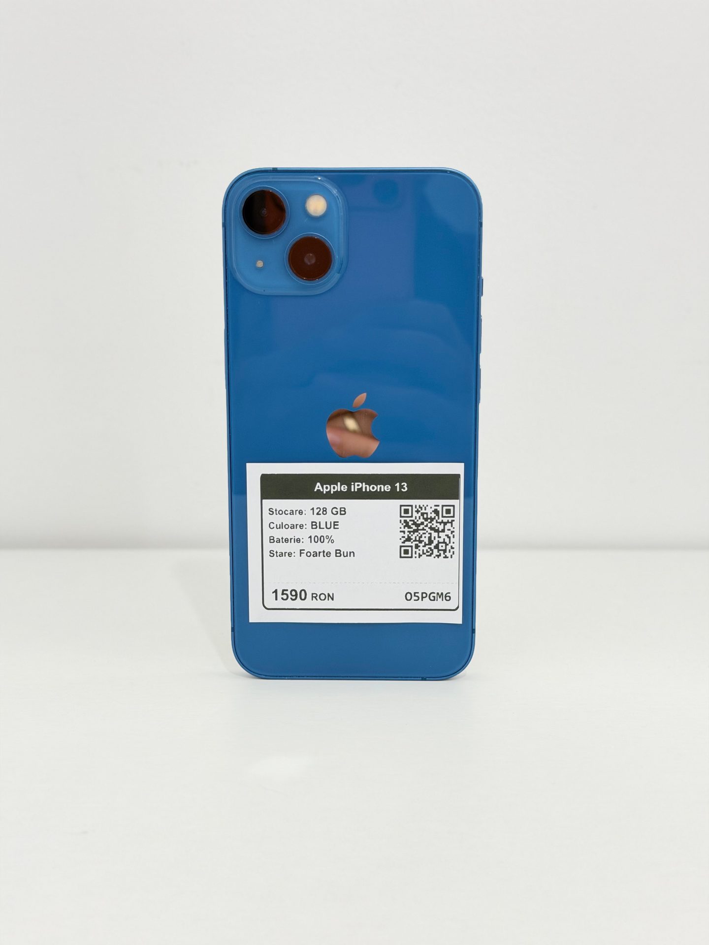 Apple iPhone 13 - Blue, 128 GB, Foarte Bun - 4