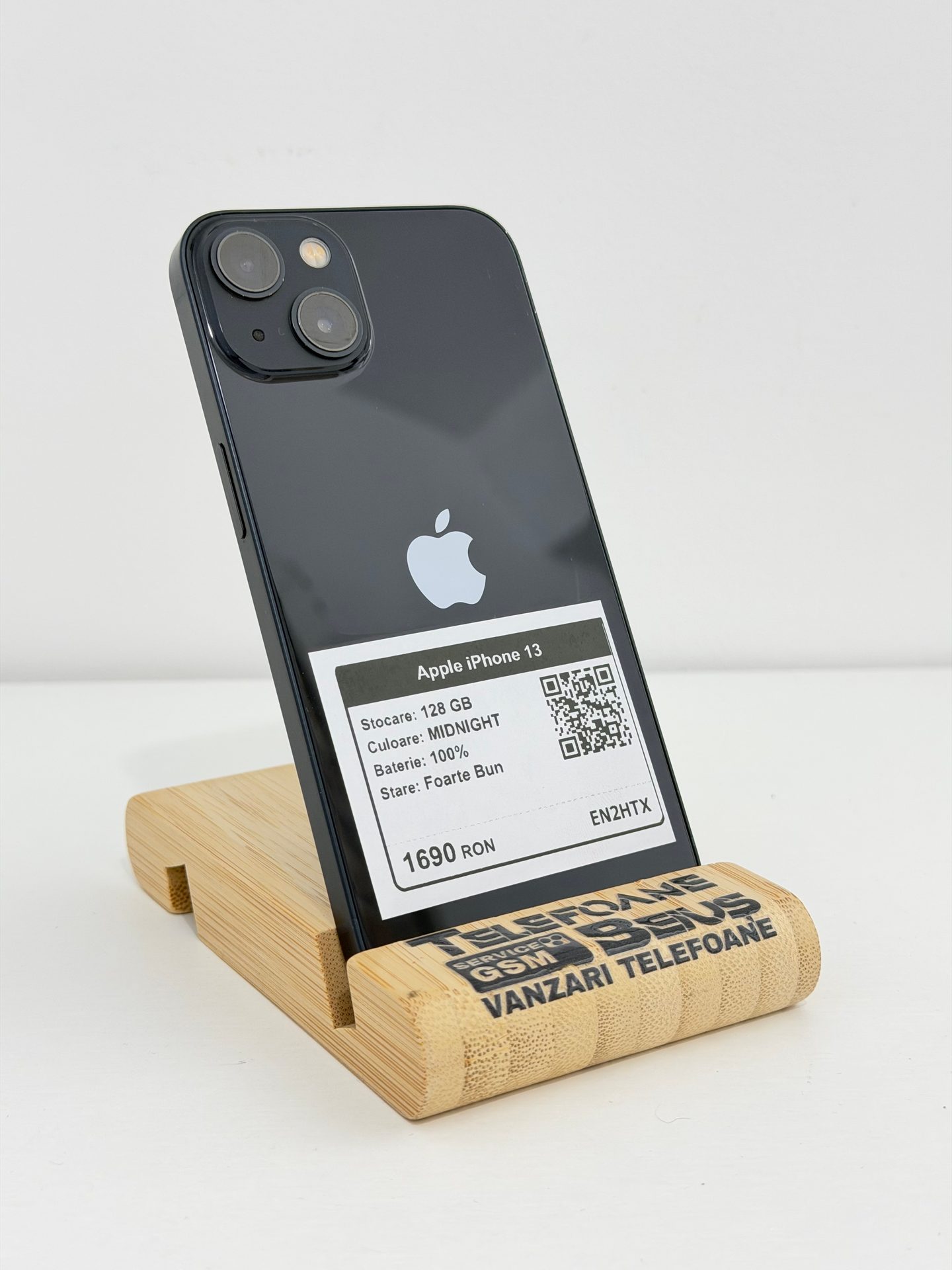 Apple iPhone 13 - Midnight, 128 GB, Foarte Bun - 2