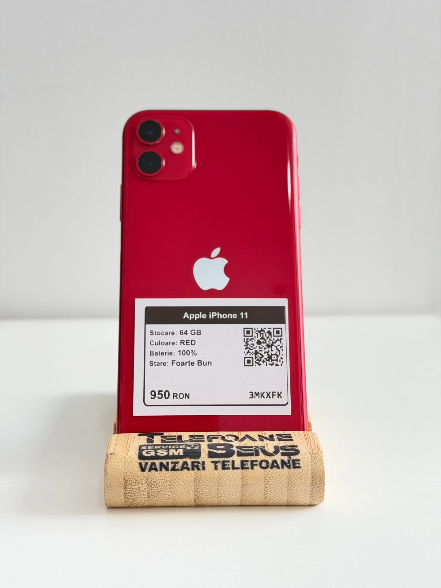 Apple iPhone 11 - Red, 64 GB, Foarte Bun - 3