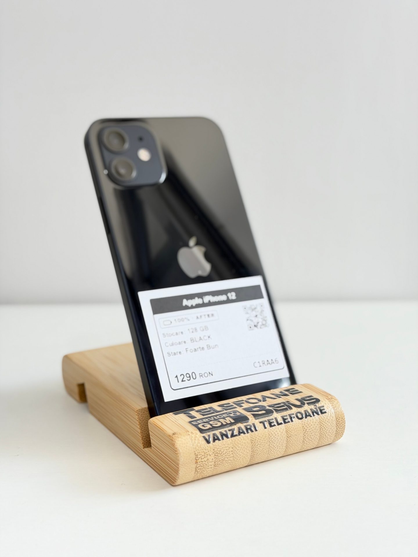 Apple iPhone 12 - Black, 128 GB, Foarte Bun - 2