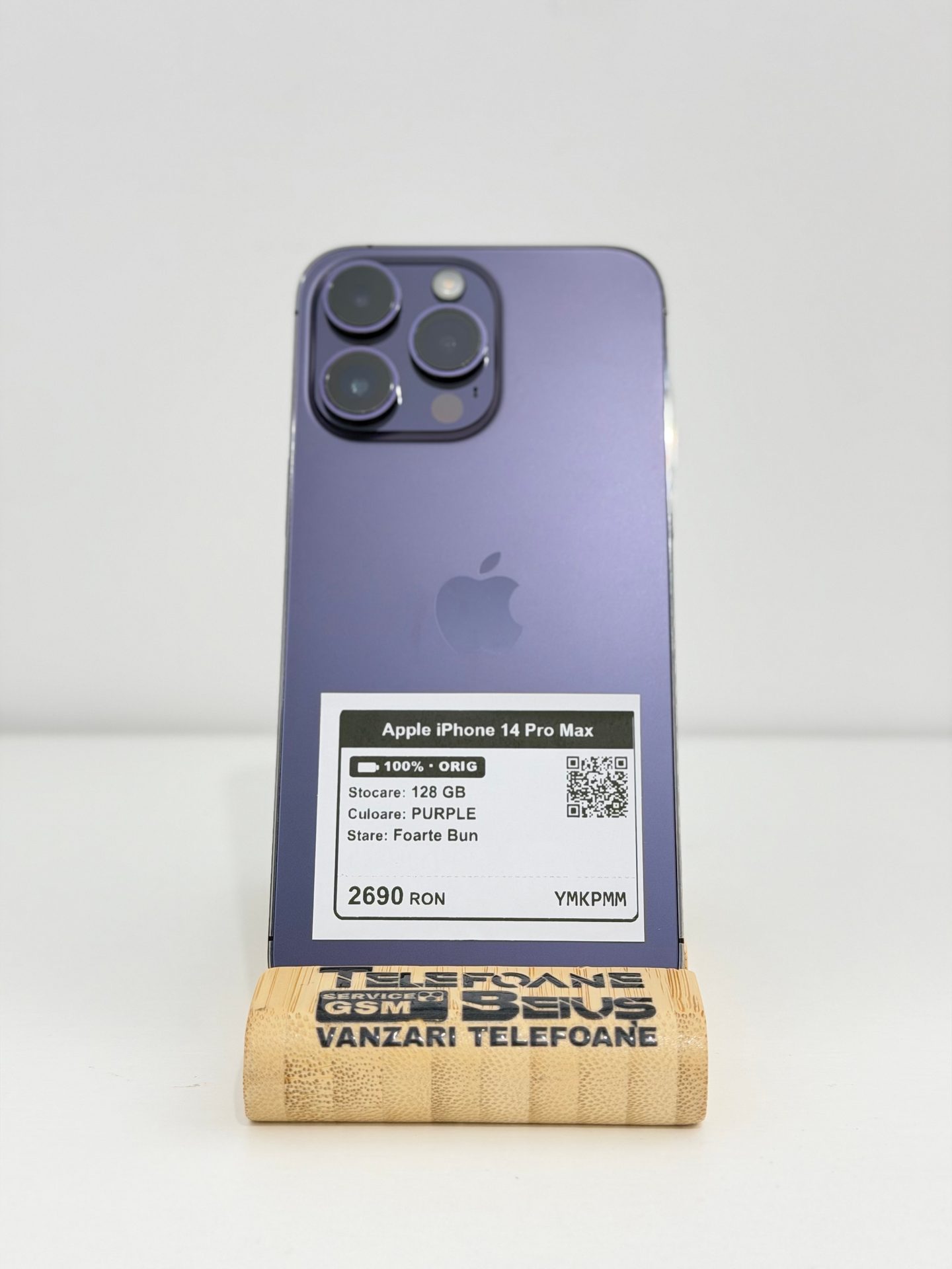 Apple iPhone 14 Pro Max - Purple, 128 GB, Foarte Bun - 3