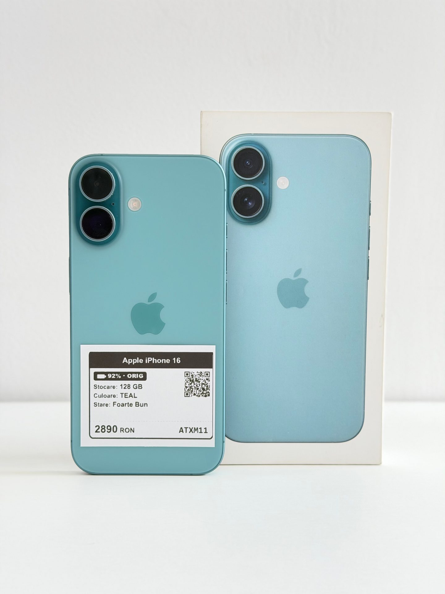 Apple iPhone 16 - Teal, 128 GB, Foarte Bun - 4