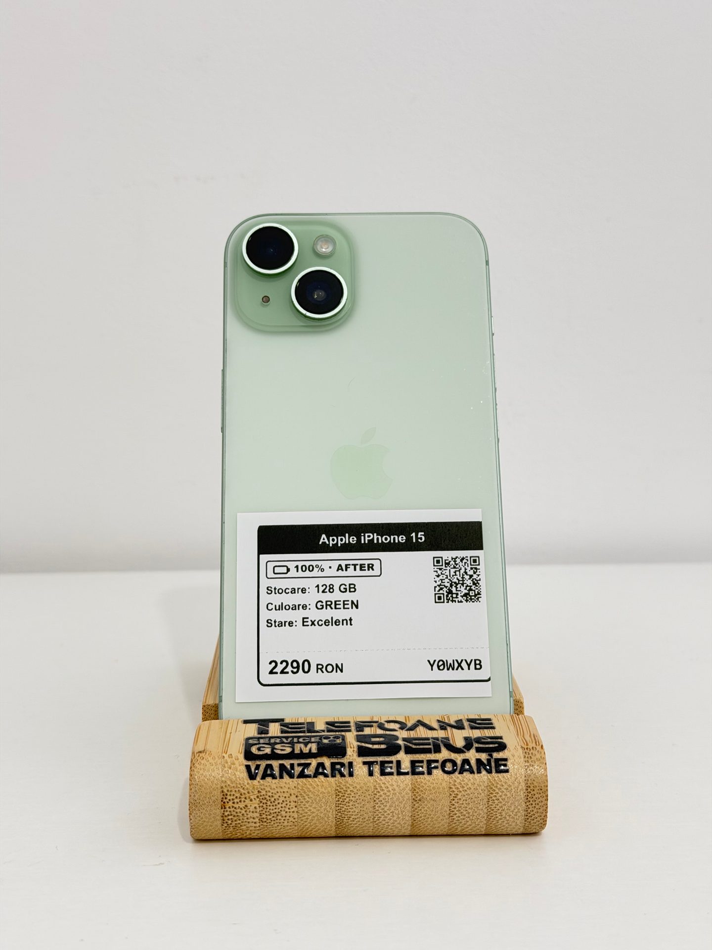Apple iPhone 15 - Green, 128 GB, Excelent - 3