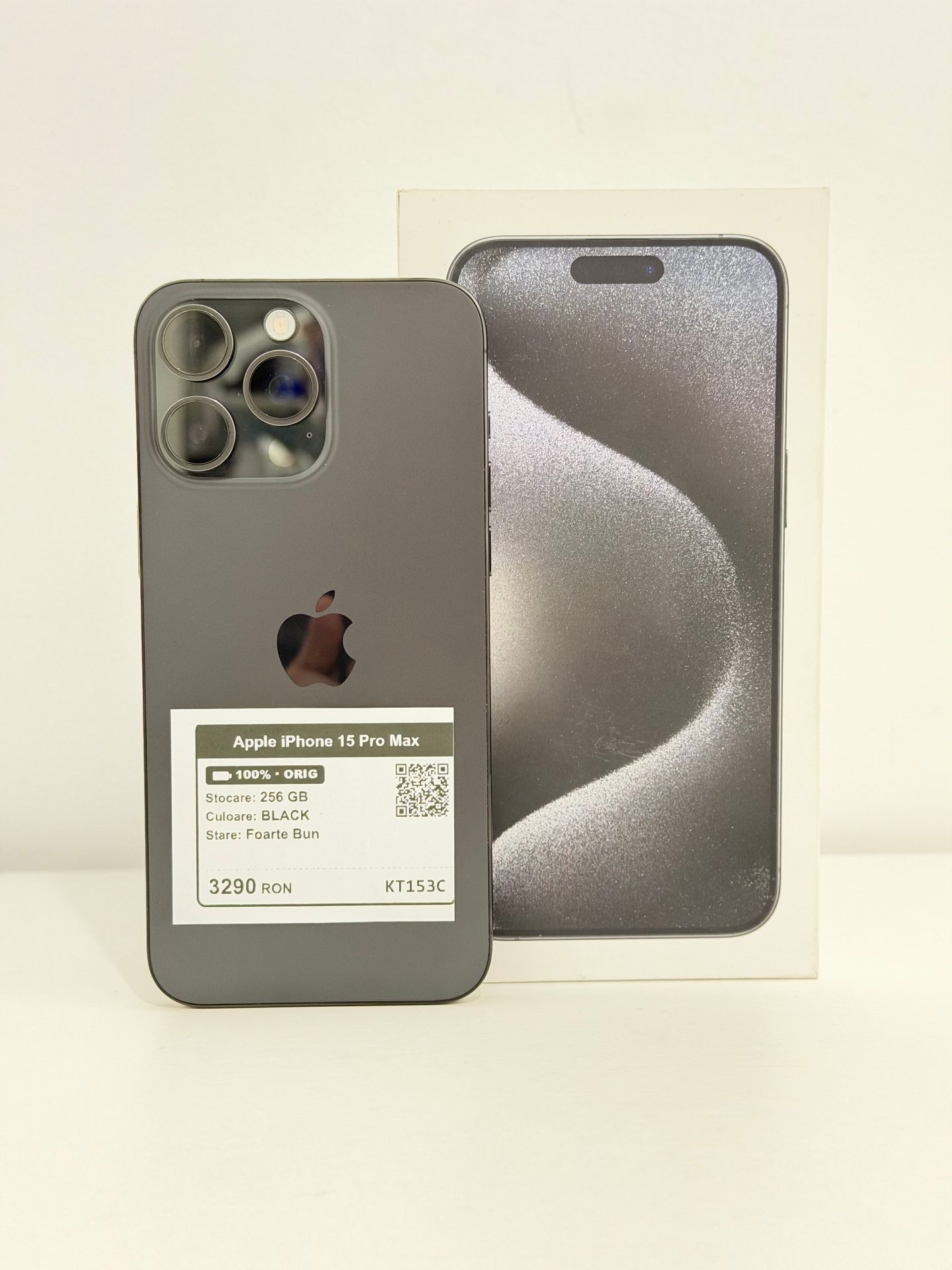 Apple iPhone 15 Pro Max - Black, 256 GB, Foarte Bun - 4