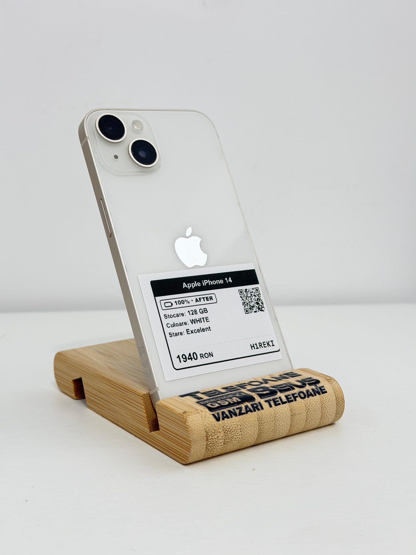 Apple iPhone 14 - White, 128 GB, Excelent - 2