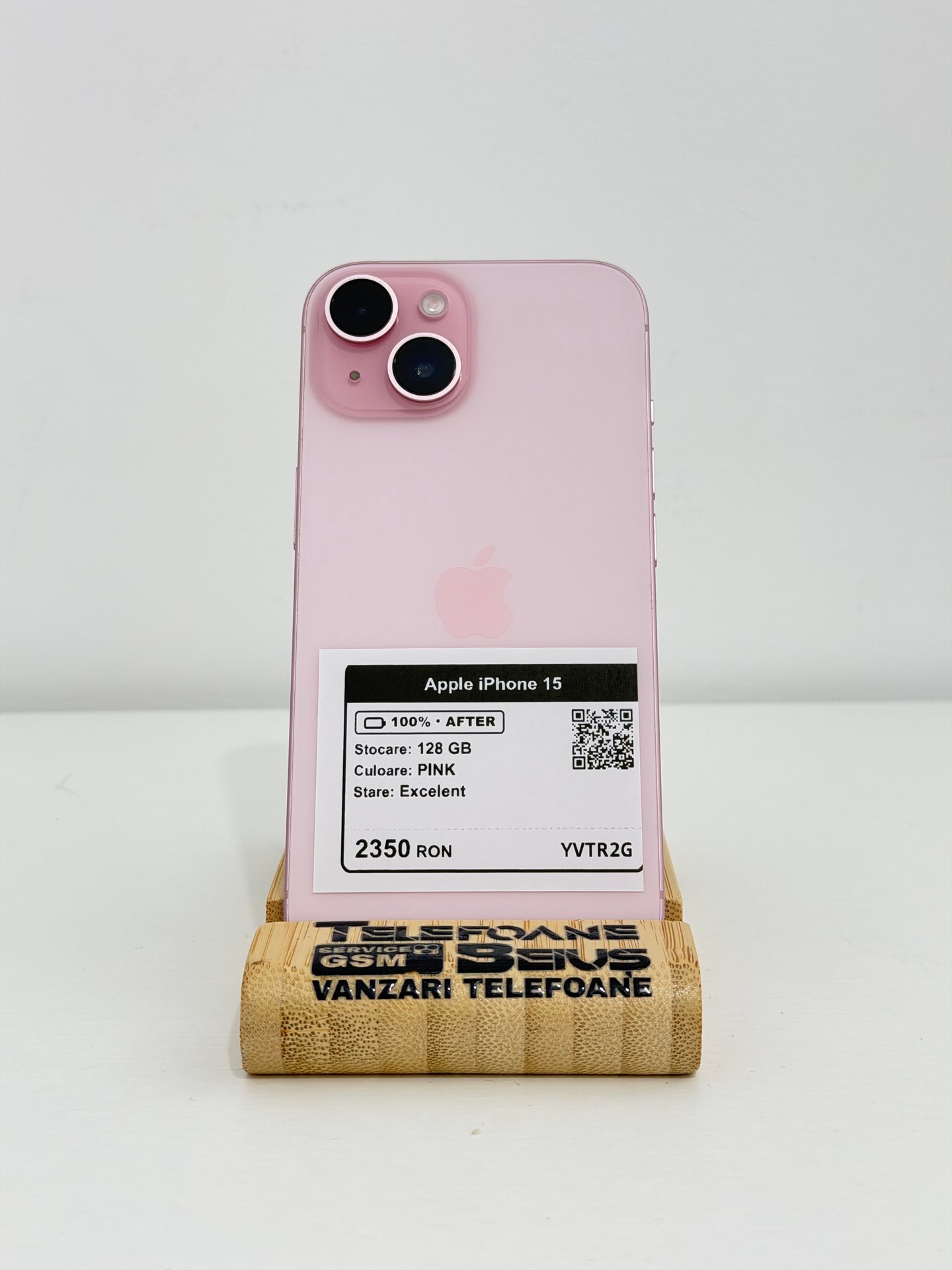 Apple iPhone 15 - Pink, 128 GB, Excelent - 3