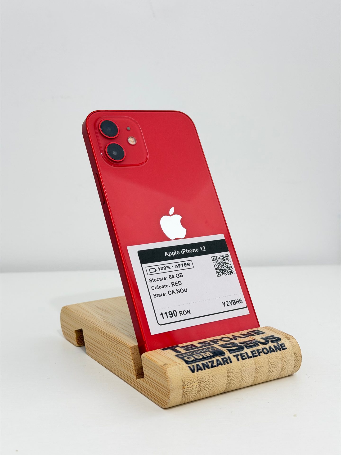 Apple iPhone 12 - Red, 64 GB, Ca Nou - 2