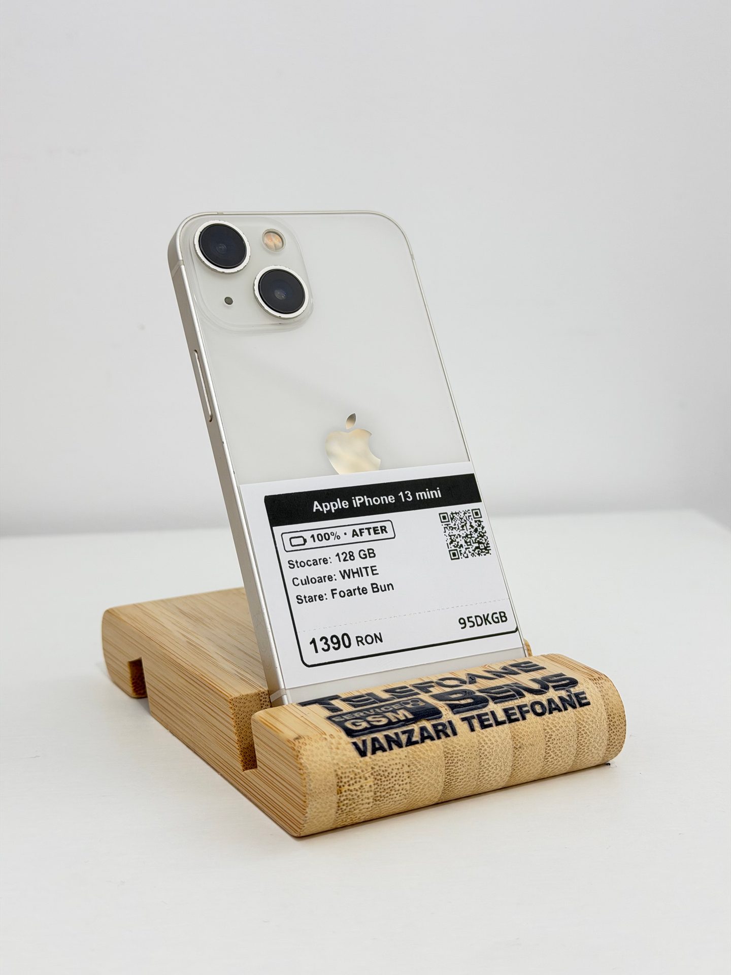 Apple iPhone 13 mini - White, 128 GB, Foarte Bun - 2
