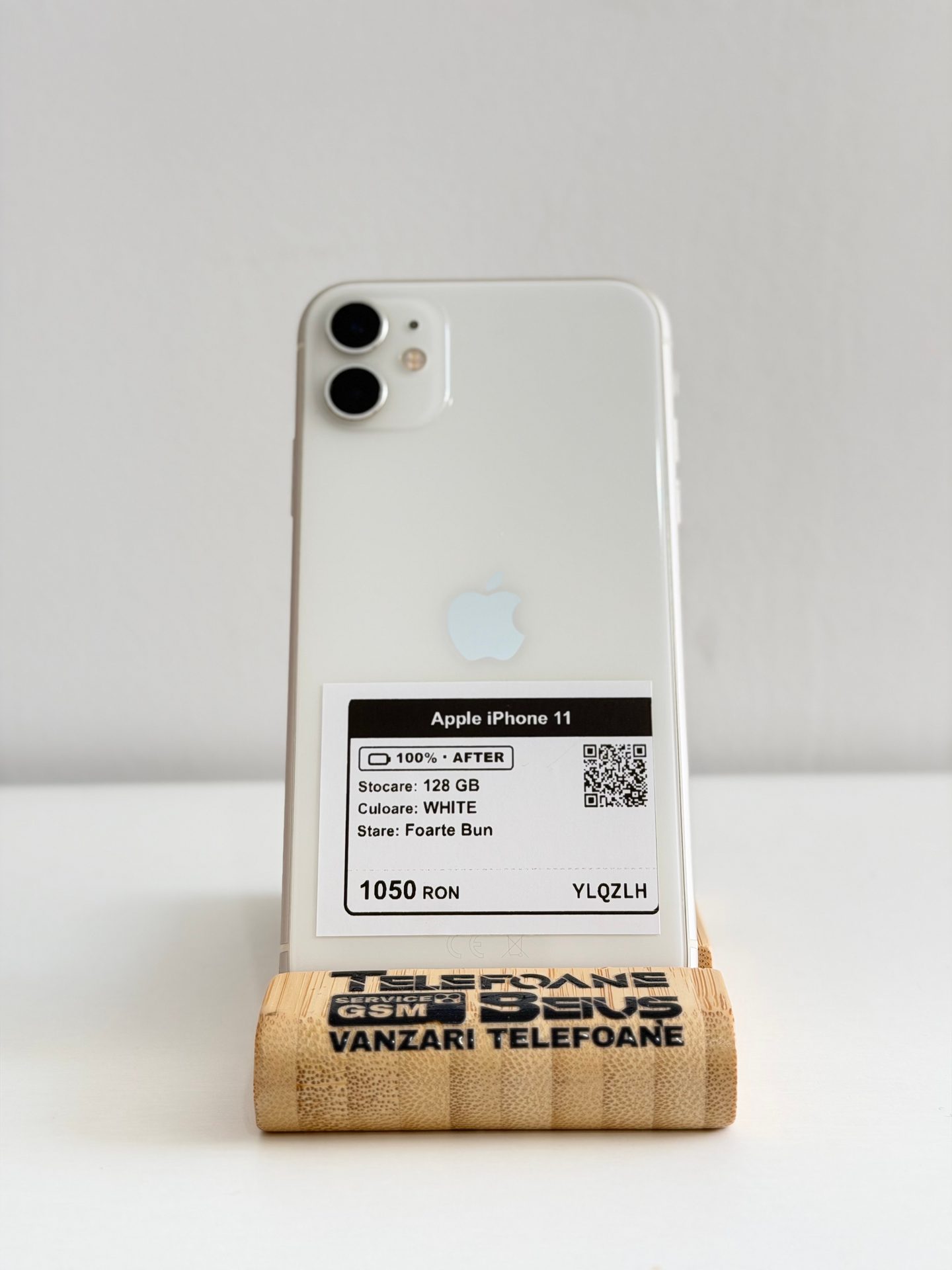 Apple iPhone 11 - White, 128 GB, Foarte Bun - 3