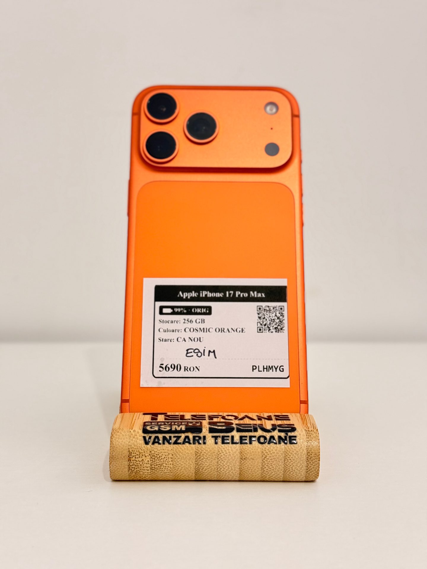 Apple iPhone 17 Pro Max - Cosmic Orange, 256 GB, Ca Nou - 3