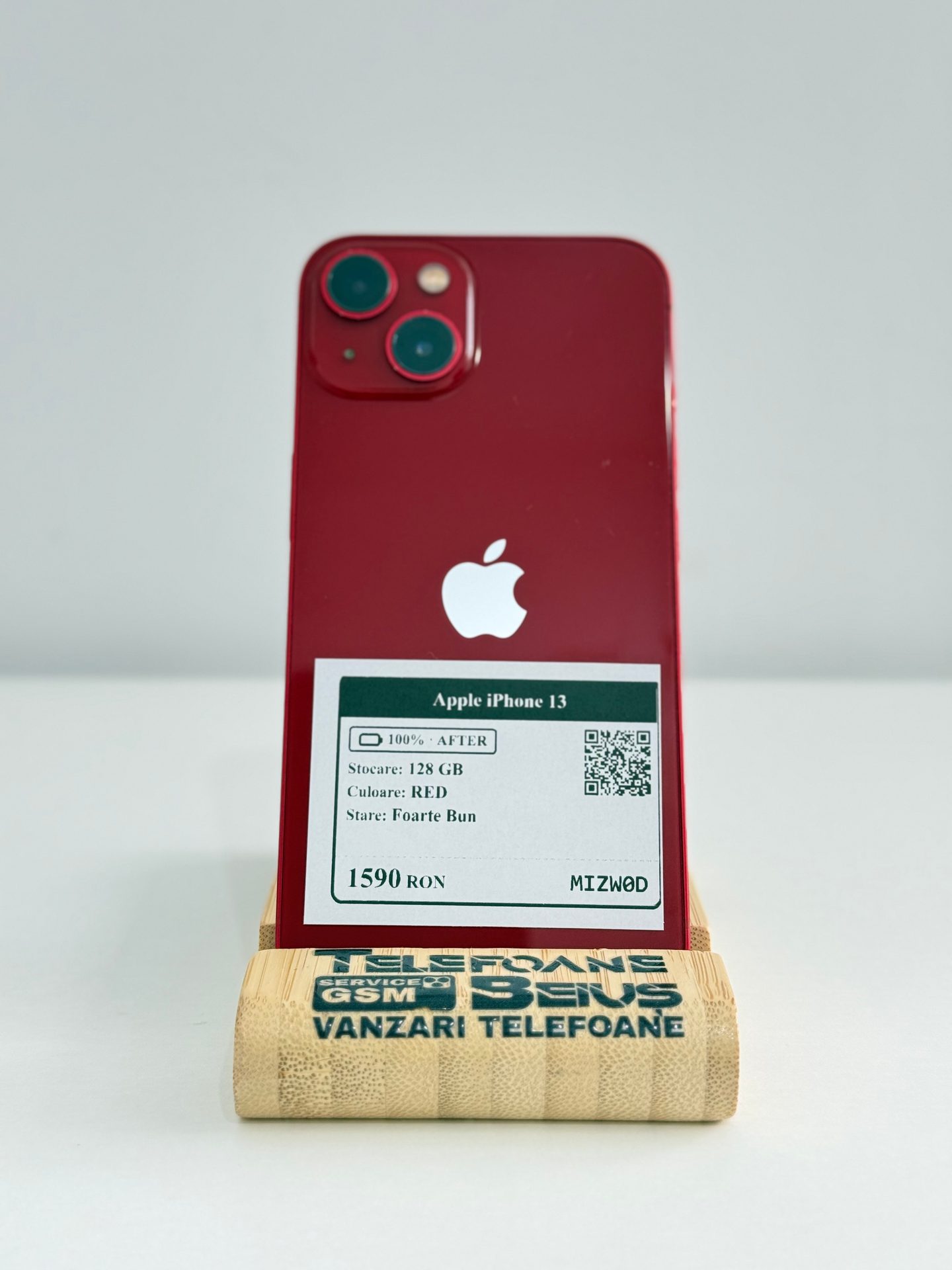 Apple iPhone 13 - Red, 128 GB, Foarte Bun - 3