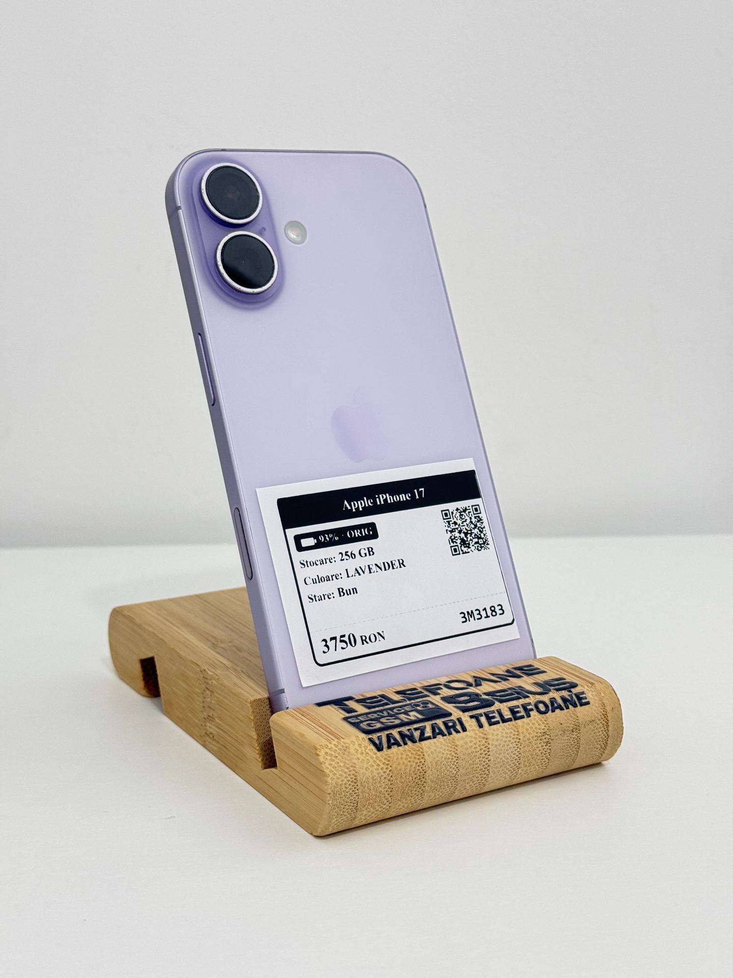 Apple iPhone 17 - Lavender, 256 GB, Bun - 2