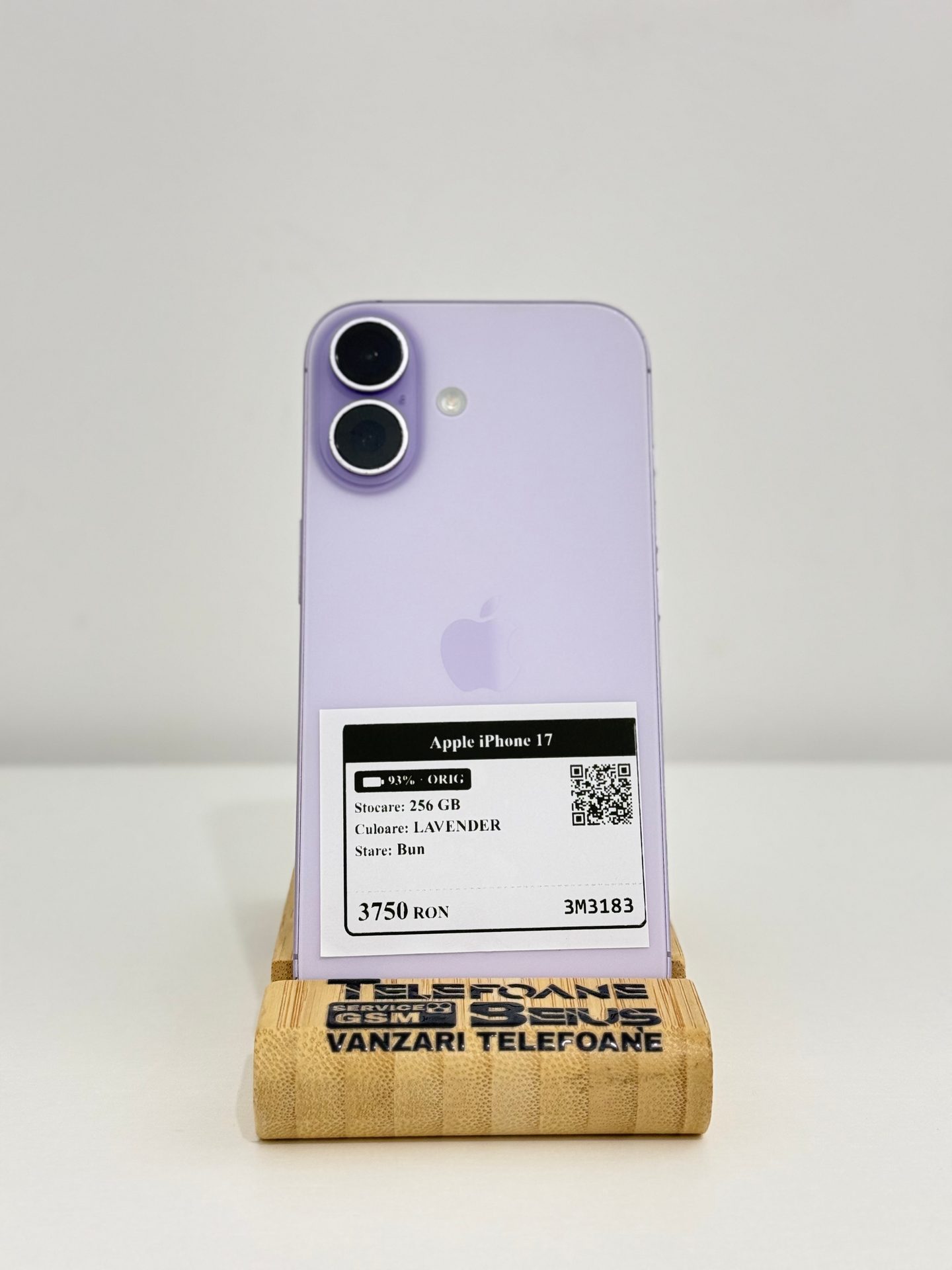 Apple iPhone 17 - Lavender, 256 GB, Bun - 3