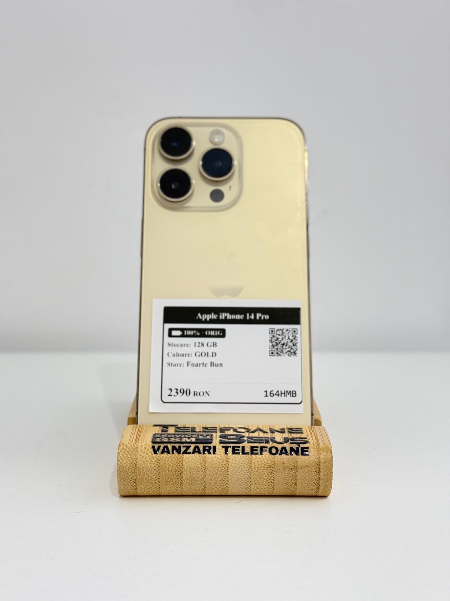 Apple iPhone 14 Pro - Gold, 128 GB, Foarte Bun - 3