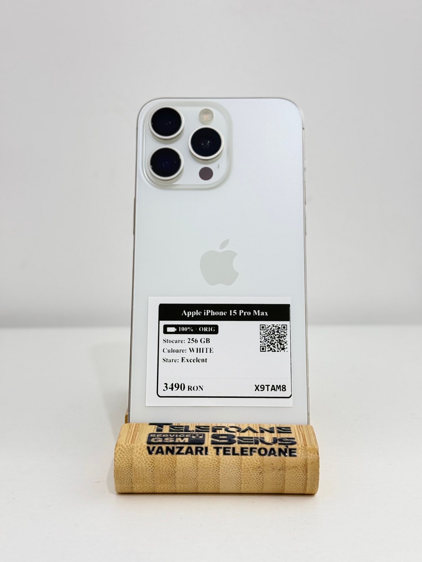 Apple iPhone 15 Pro Max - White, 256 GB, Excelent - 3