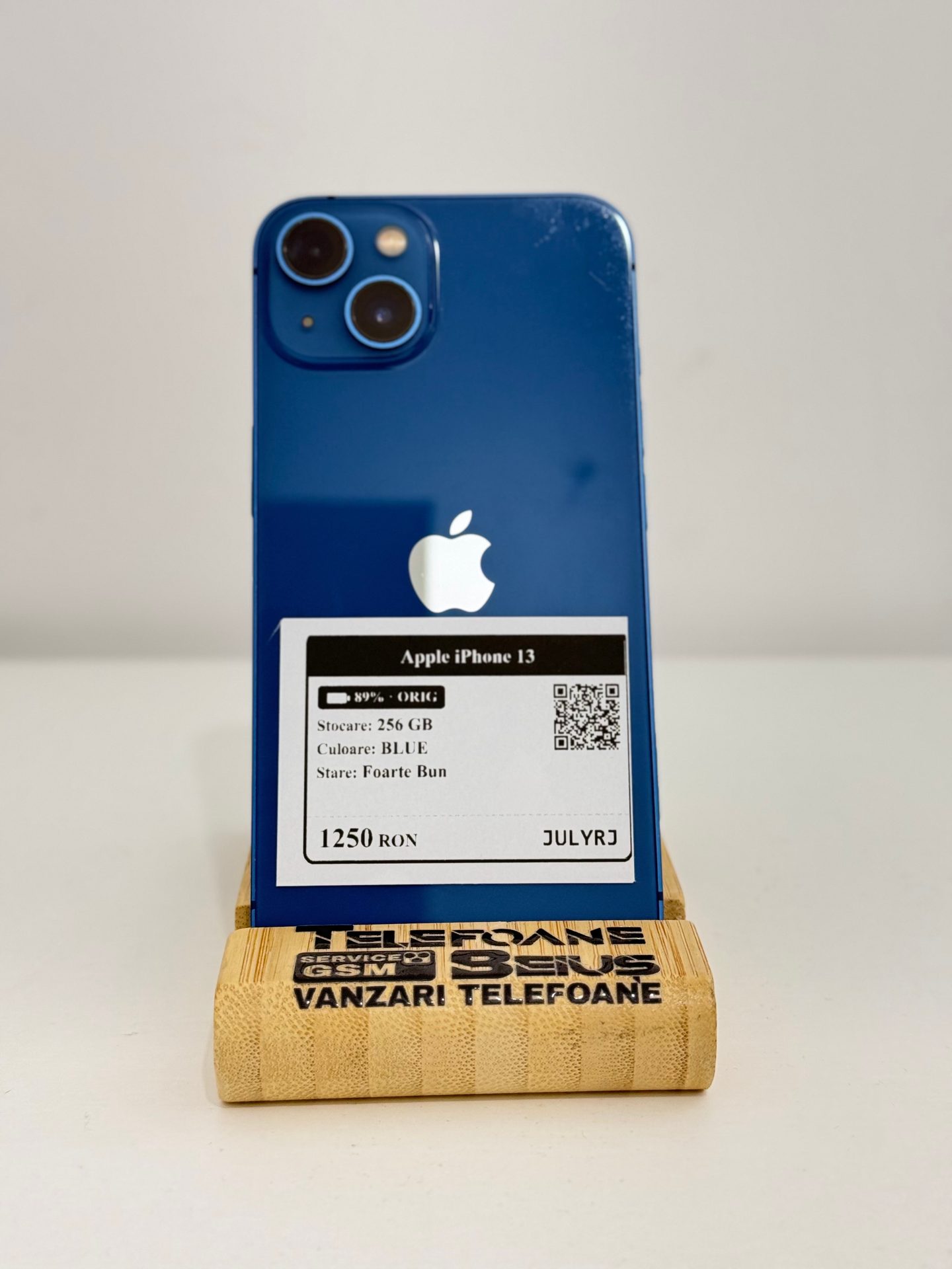 Apple iPhone 13 - Blue, 256 GB, Foarte Bun - 3