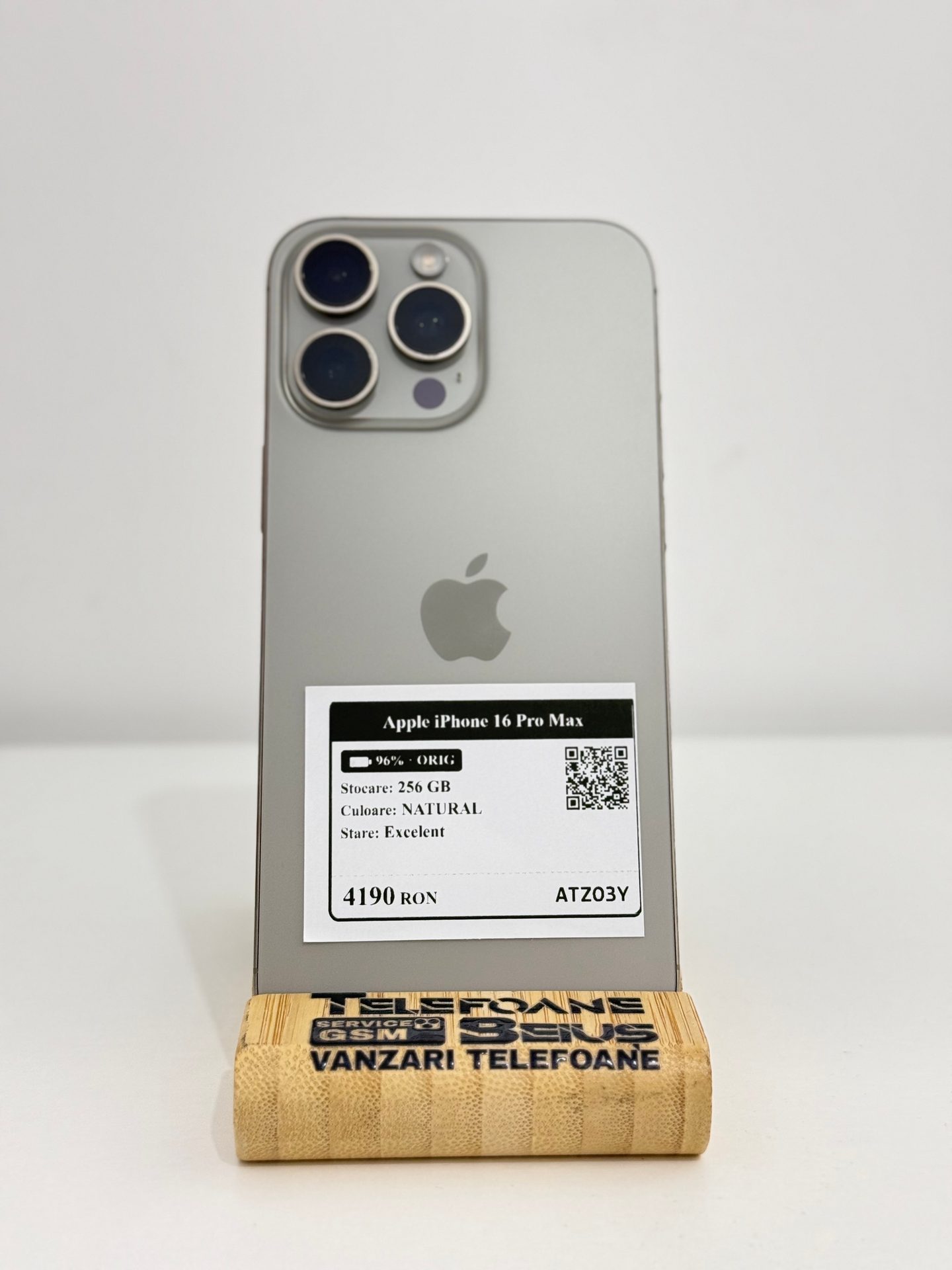 Apple iPhone 16 Pro Max - Natural, 256 GB, Excelent - 3