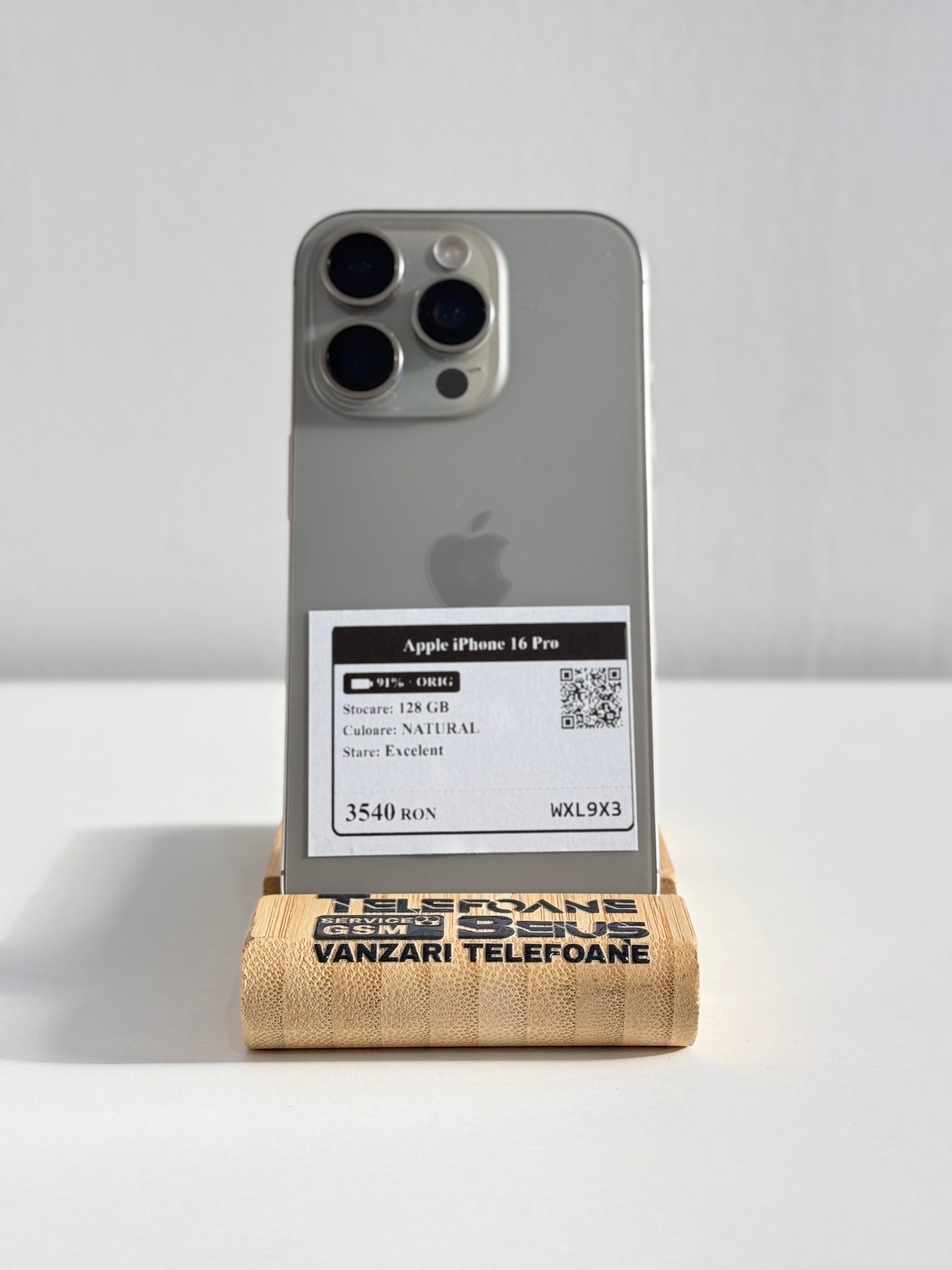 Apple iPhone 16 Pro - Natural, 128 GB, Excelent - 3