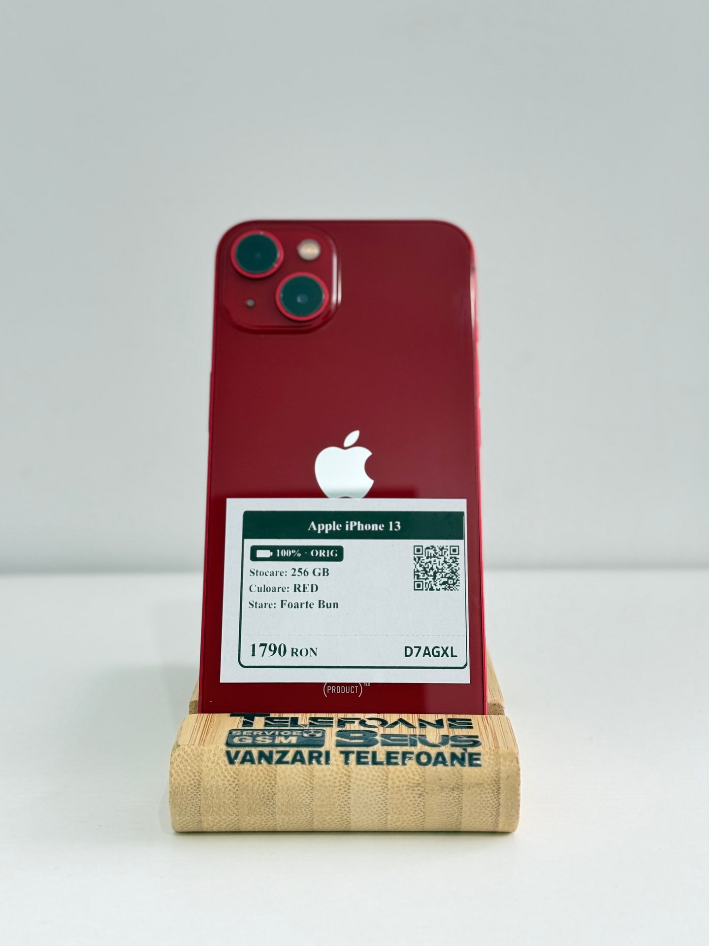 Apple iPhone 13 - Red, 256 GB, Foarte Bun - 3